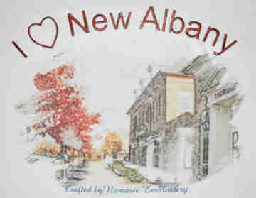 I love new albany t shirt image