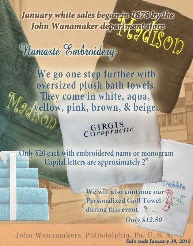 Plush Bath Towels