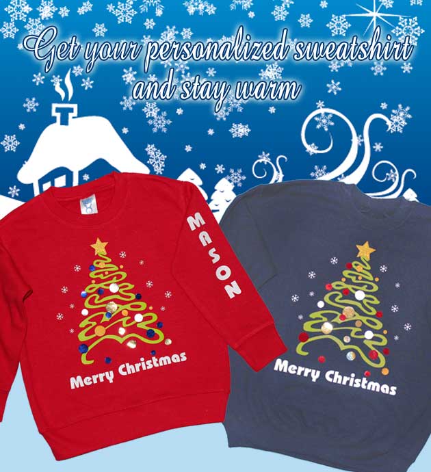 personalized picture sweatshirts
